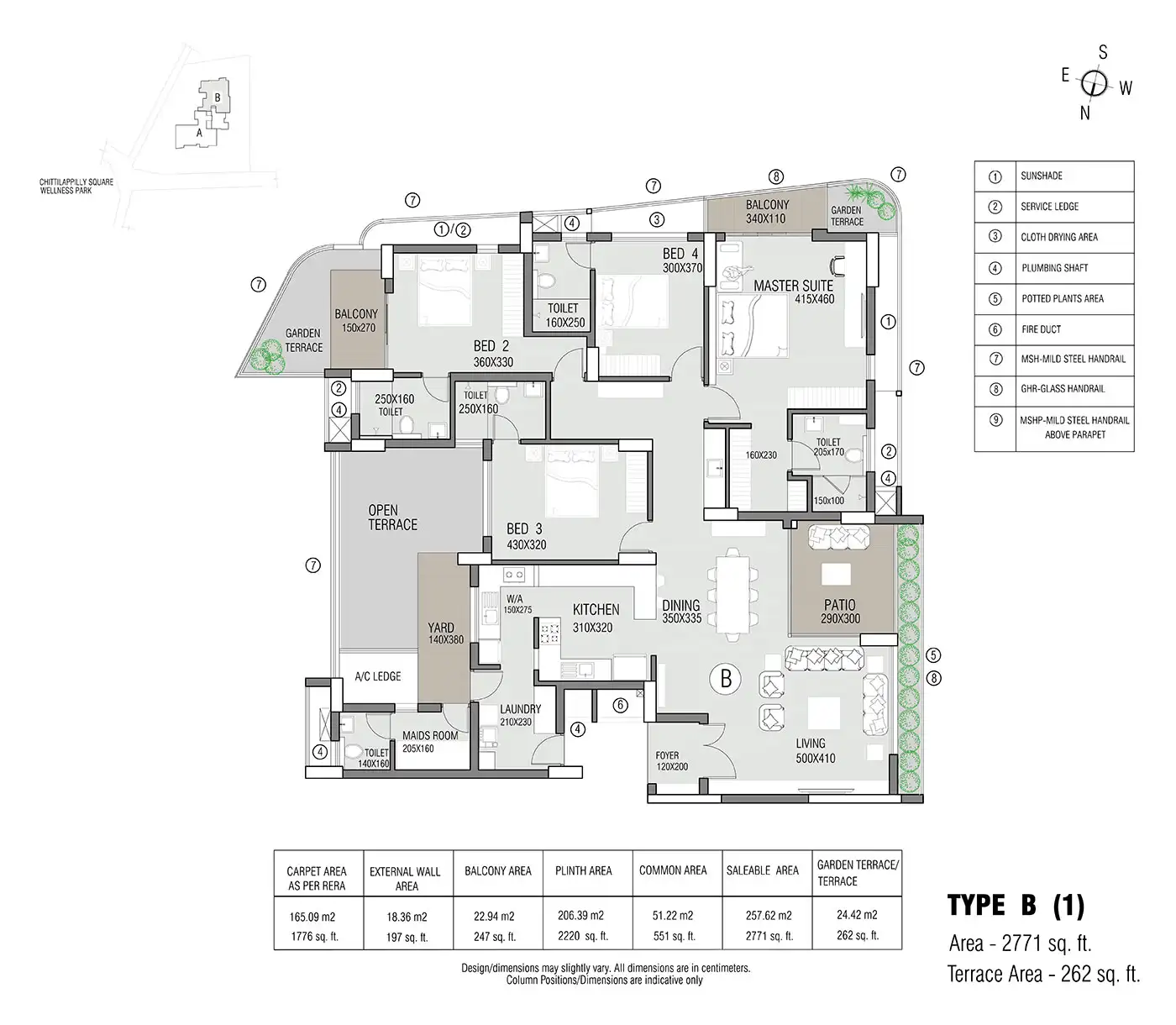 Arvind The Crest floor plan2