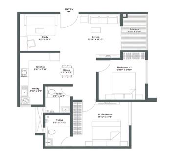 Ashwin Sheth Bannerghatta Road floor plan1