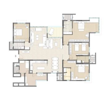 Bren Avaana 4 BHK floor plan