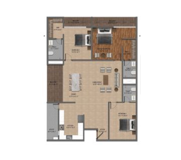 Inspira Winds of Life floor plan 1
