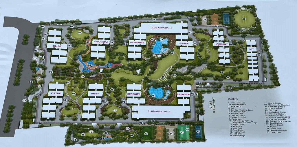 Kalyani Living Tree Bangalore Master Plan