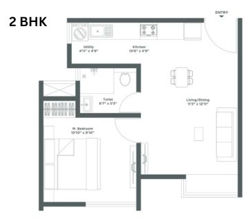 Krishvi Hbr Layout floor plan1