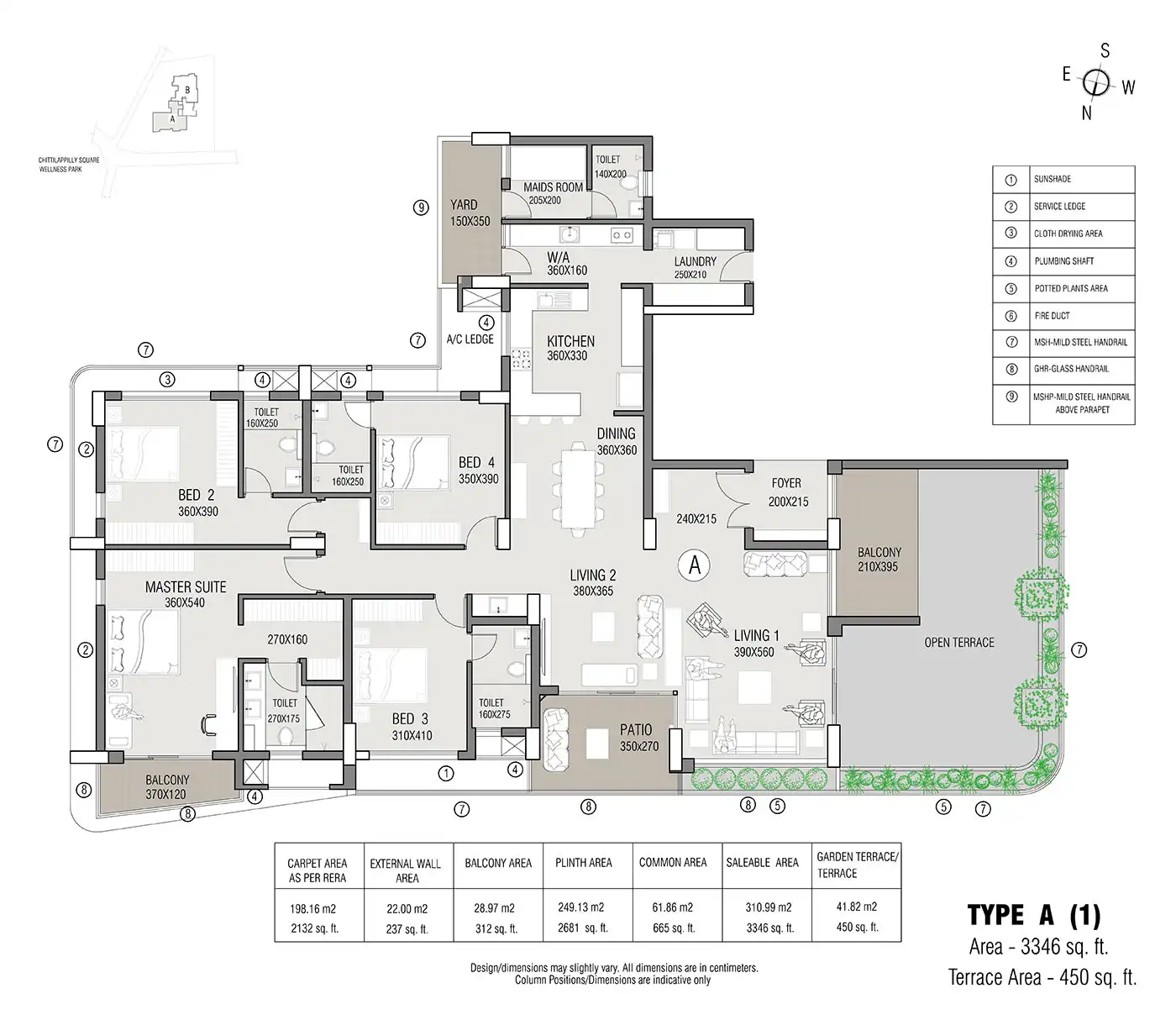 Lodha Sadahalli floor plan1