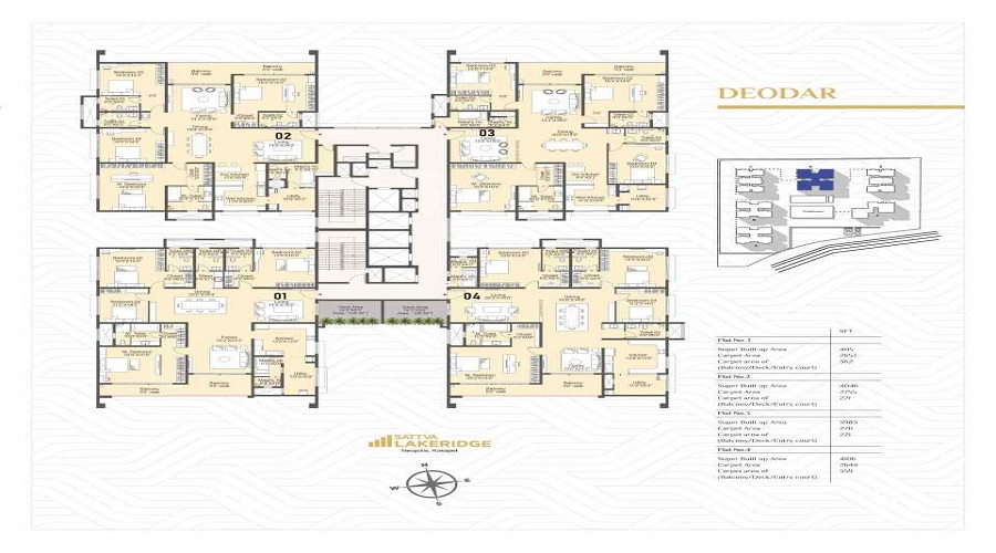 Sattva Vasanta Skye floor plan1